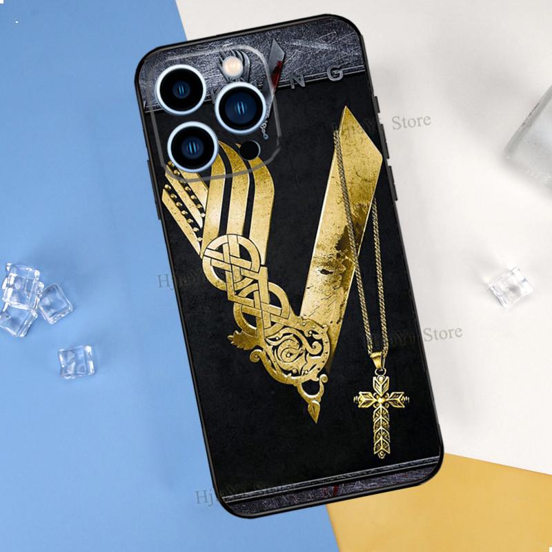 Чехол Ragnar Lothbrok Vikings для iPhone XR X XS Max 5S 6S 7 8 Plus SE 2020 11 12 13 Pro Max мини-чехол для телефона