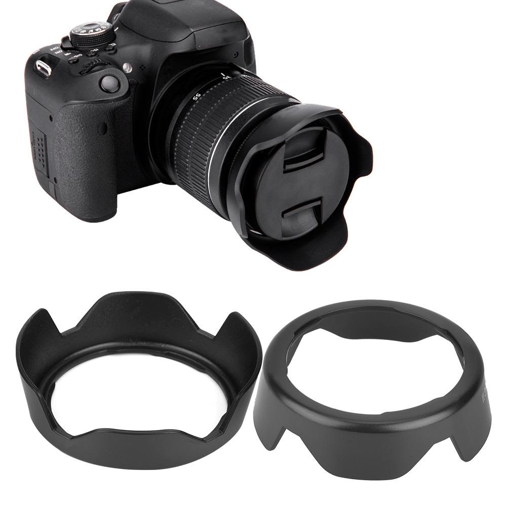 EW‑60C Camera Mount Lens Hood for EF S 18‑55mm F 3.5‑5.6 II Lens