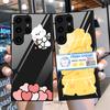 Чехол для телефона Samsung Galaxy S22 Plus Ultra, стеклянные чехлы с рисунком сыра для Galaxy S20 Fe S21ultra S23plus S21fe, черный чехол из ТПУ