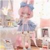 Оригинальная несъедобная кукла Jumping Moon Time Series Blind Box Игрушки Коробка-сюрприз 1/12 Bjd Коробка-сюрприз Подвижная кукла Каваи для девочек Игрушка
