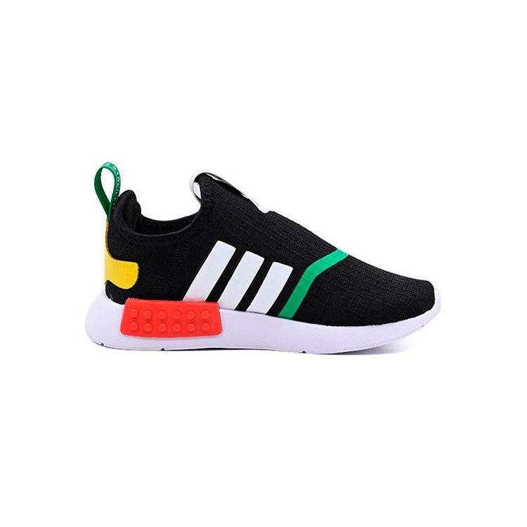 LEGO x adidas NMD 360 I Черные Мульти Детские Кроссовки Основной Черный Облачно-Белый GX3329