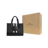 COACH Dempsey Old Floral Fabric With Leather Tote Bag, Shopping Bag, Handbag Large Women's Black C8448-SVRT6
