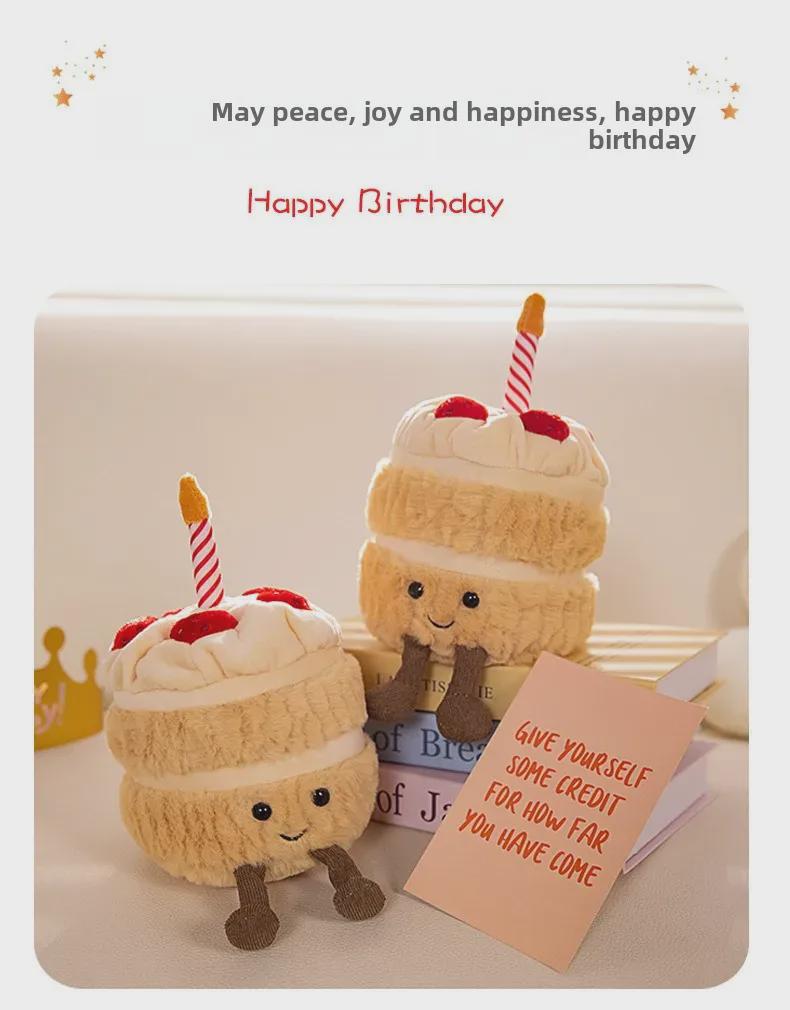 Милая британская плюшевая игрушка в виде животного на день рождения - мягкая кукла в подарок для младенцев и детей