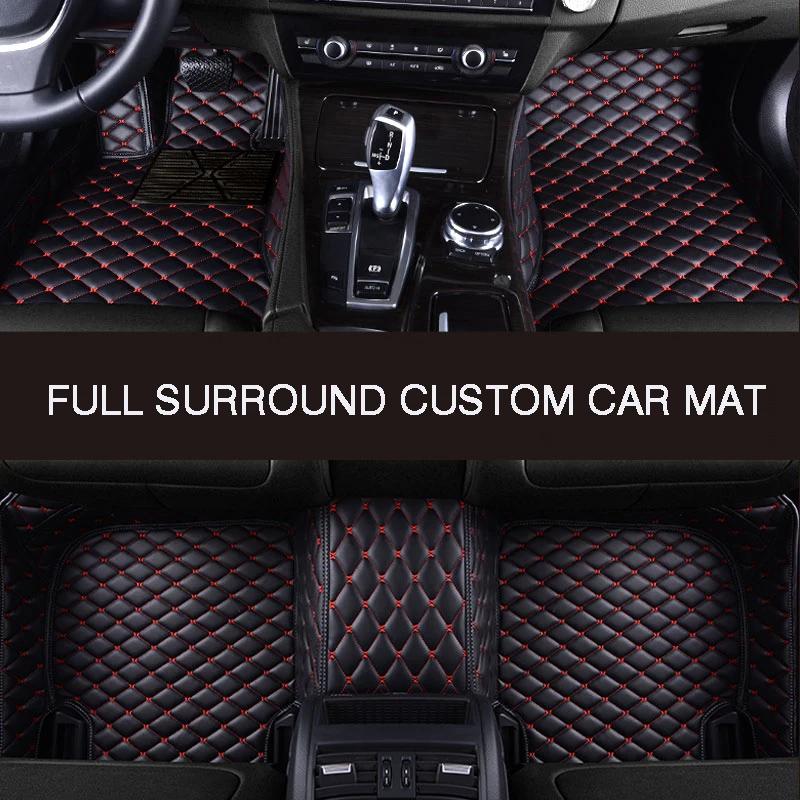 Anti Dirty Leather Car Floor Mat For Mercedes-Benz G CLASS 4 Doors 2009-2018 17 16 15 14 13 12 Carpet Cover Interior Protector