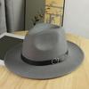 Винтажная шляпа джентльмена в английском стиле, джазовая шляпа с регулируемым поясом, декоративная короткая козырек, куполообразный дизайн, головной убор для ежедневного выступления на вечеринке