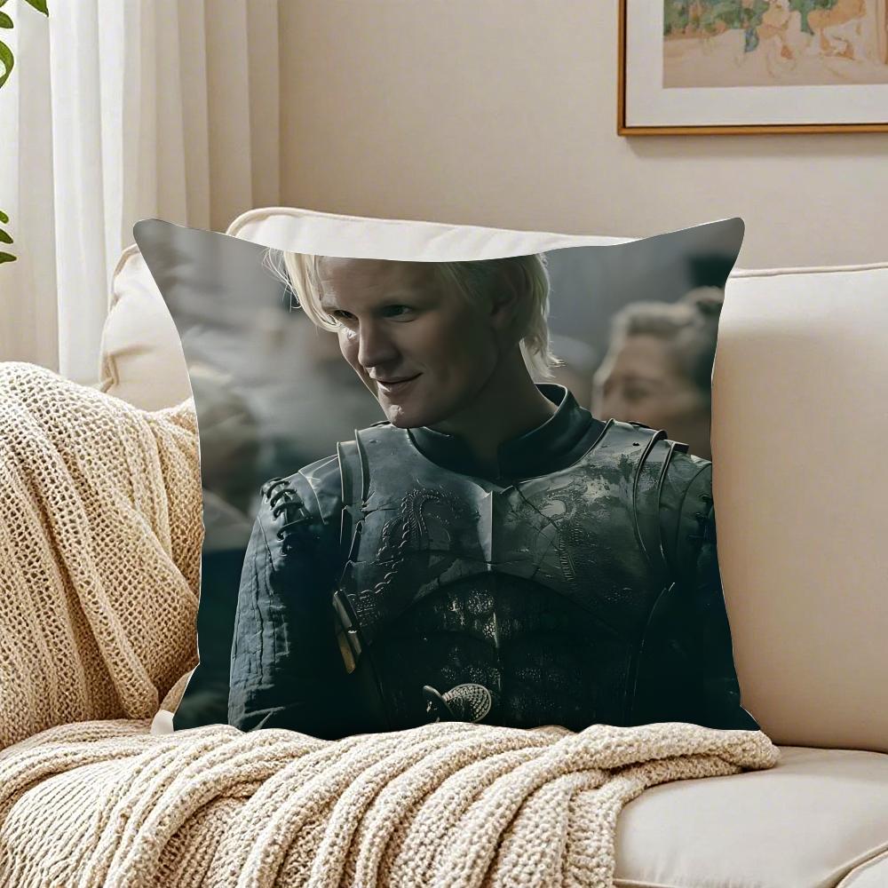 DDaemon Targaryen Наволочка для подушки с топпером Фэнтези Декоративная наволочка для подушки Защита от пылевых клещей Декор гостиной Дивана Подушка Комната