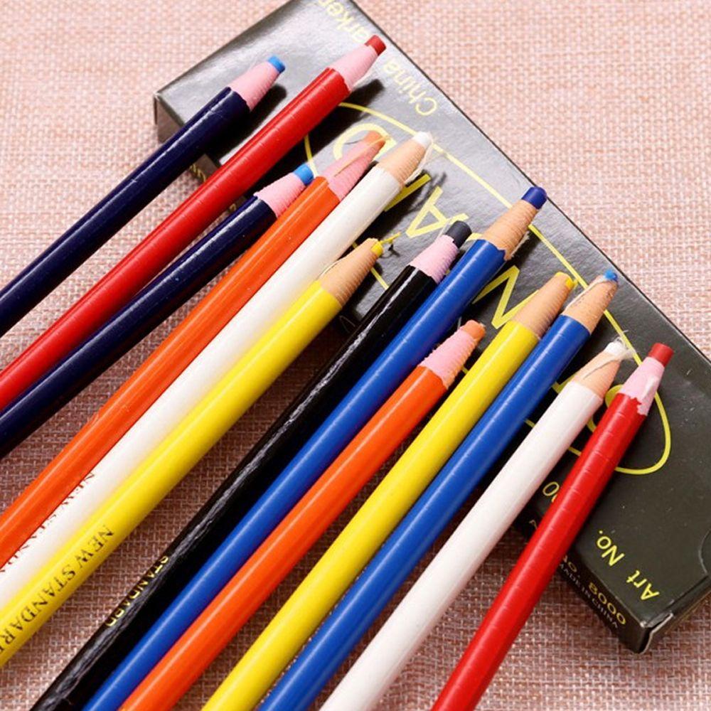 12PCS Craft Sewing Accessories Erasable Dressmaker Supplies Tailor Chalk Garment Pencil Marker Pen