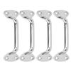 Boat Door Grab Handle 316 Stainless Steel Marine Large Cleat Door Grab Handle Handrail for Yachts Inflatable Yachts
