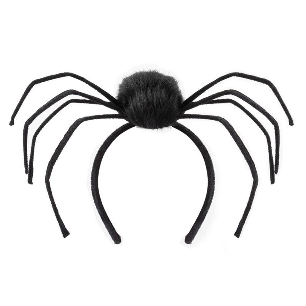Non-slip Women Hair Hoop Headwear Halloween Hairbands Halloween Spider Headband Costume