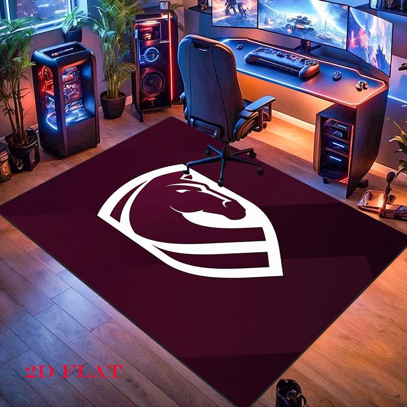 Broncos Nation Carpet Rug for Living Room Bedroom Home Sofa Decoration,Kids play Nonslip Floor Mat