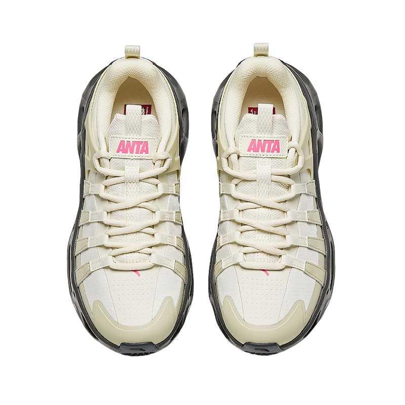 Anta Street Runner Удобные Модные Прочные Амортизация Низкие Повседневная Обувь Женские кроссовки 122618802-4