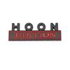 1Pc 3D Metal HOON Edition Logo Car Front Grille Badge Side Fender Rear Trunk Emblem Sticker Decal