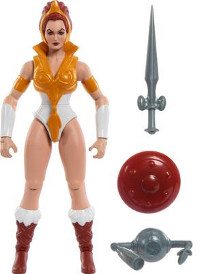 Masters of the Universe Mattel Masters of the Universe Origins Коллекция Мультфильмов Набор Фигурок и Аксессуаров Тила 5,5-дюймовая Коллекционная фигурка с Мини-С