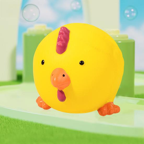 Мяч для животных Собачья игрушка Латексная Пищащая Свинья Цыпленок Корова Собака Игрушка-грызун Интерактивная игрушка для дрессировки собак для игры в бросание и ловлю