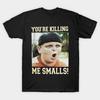 Мужская черная футболка с принтом Sandlot Печать на трансферной бумаге без вырезания Хлопковая футболка
