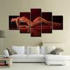 5Pcs Sexy Naked Woman Portrait Decor 5 Pieces Pictures Canvas Paintings Home Decor 5 Panel Room Decor Wall HD Print Abstract