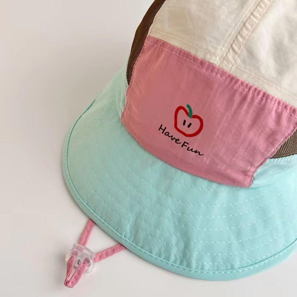 UV Protection Kids Bucket Hat Quick-Dry Beach Hat Fashion Sun Cap Children