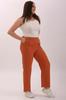 Women's Style Plus Size Pants Big Size Linen Cinnamon Trousers
