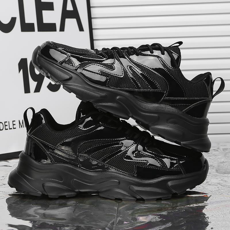 Мода Мода Золотые Мужские Кроссовки для Бега Светоотражающие Дизайнерские Спортивные Кроссовки Мужские Дышащие Сетчатые Кроссовки Мужские Кроссовки для Бега Большой Размер 46