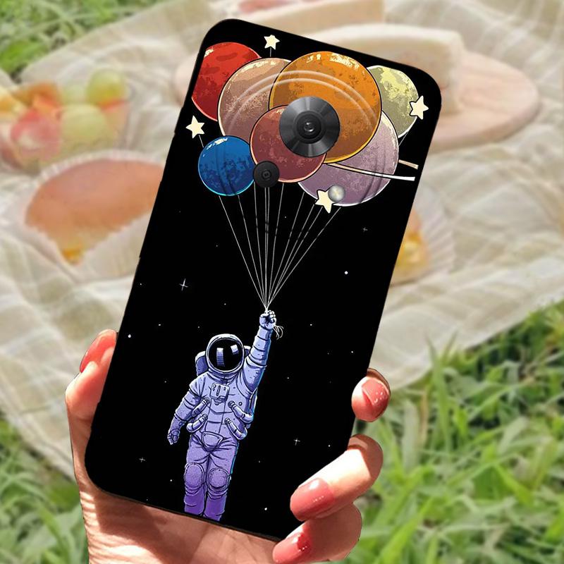 For Meizu Lucky 08 Case Soft Silicone TPU Phone Cases For Meizu Lucky08 Shockproof Back Protective Cover Fundas 6.78" Coque