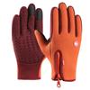Unisex Outdoor Cycling Ski Gloves with Fleece, Reflective Strips & Touchscreen Functionality - Ideal for Autumn/Winter