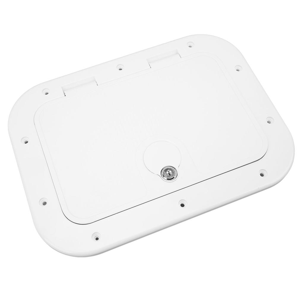 Люк доступа к палубе лодки с крышкой ABS Устойчивый к старению Ударопрочный Дверь отсека для дома на колесах Прицепа Яхты Кемпера Белый