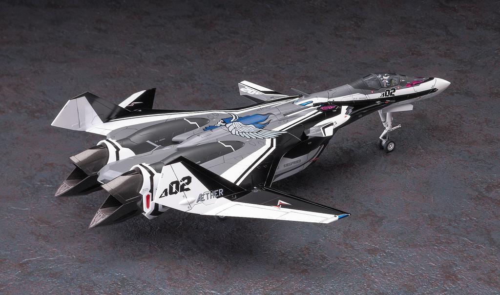 Hasegawa Macross Series Movie Version Macross Delta Siegfried Messer Boarding Machine Draken Scale Plastic Model 65844 VF-31F Machine/Hayate с Lil