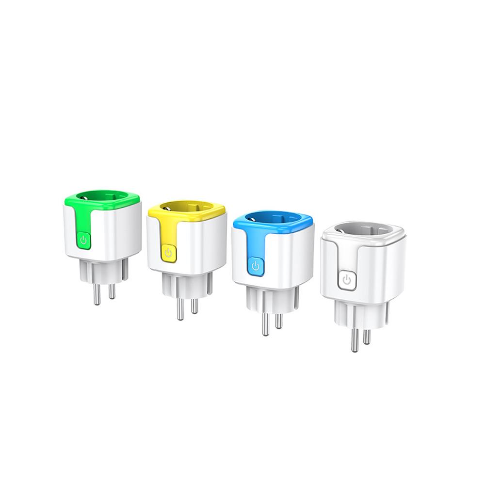 Corui Tuya EU Plug 16a 20a Wi-Fi умная розетка 220 В монитор питания таймер Smart Life управление приложением поддержка Google Home Alexa