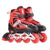 Детские роликовые коньки PU Flash Adjustable, мужские и женские коньки, роликовые коньки для спидскейтинга по прямой, модные коньки