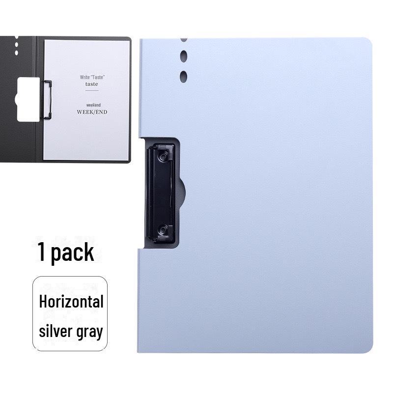 Multifunctional A4 Folder: Student Exam Paper Storage & Sorting Board - Office Supplies, Black Data Folder Pad