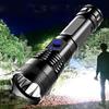 Portable 4 Modes LED Flashlights Zoomable USB Rechargeable Emergency Camping Light Waterproof Super Bright Torch Light Outdoor