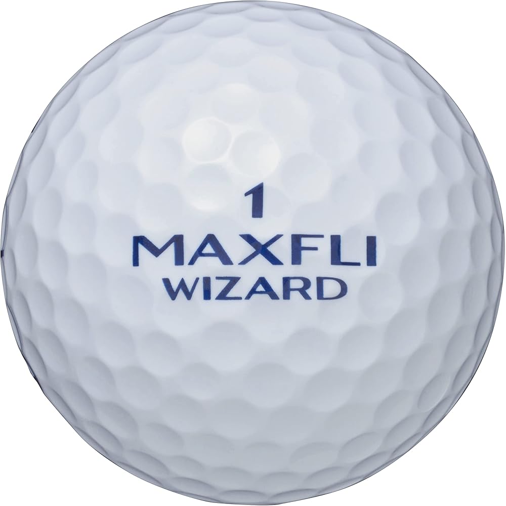 Гольф-мячи Dunlop Maxfli Wizard Модель 2021 Упаковка 24 шт. Белые