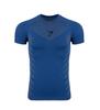 European Men's Cross-Border High Elastic Fitness Bodysuit - Short Sleeve Sports T-Shirt