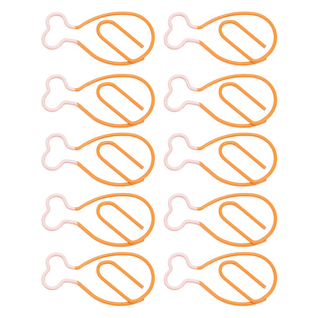 100 шт. металлических скрепок в форме милой куриной ножки, гальванизированные, нержавеющие, портативные, маленькие скрепки для бумаги f