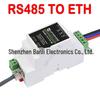 Модуль последовательного сервера RS485 на RJ45 Ethernet для DIN-рейки