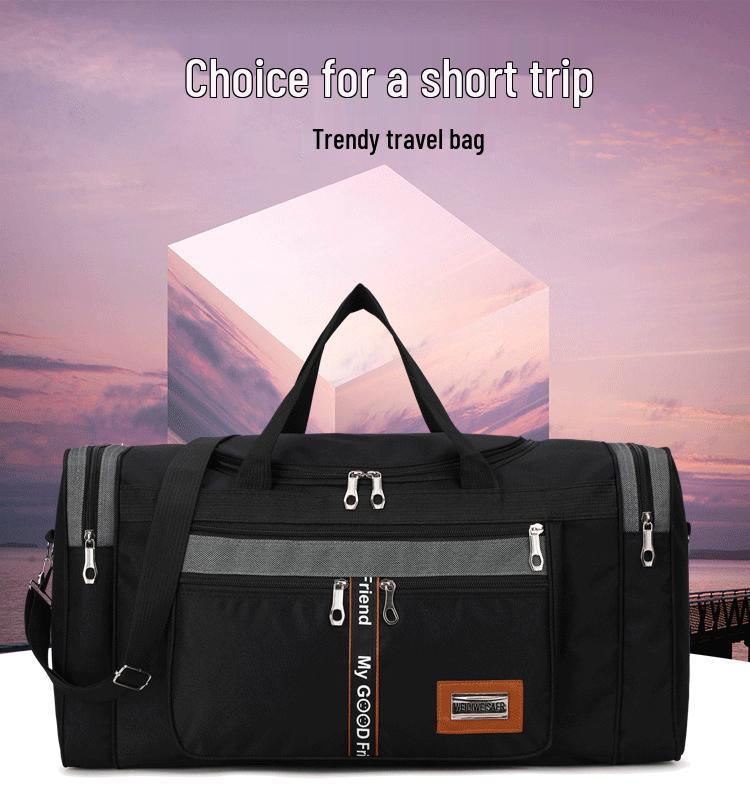 Складная модная спортивная сумка большой вместимости: Унисекс Ручное Дорожное и Хранилищное Решение