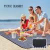 Portable And Extra Large Picnic & Outdoor Blanket Water-Resistant Handy Mat Tote