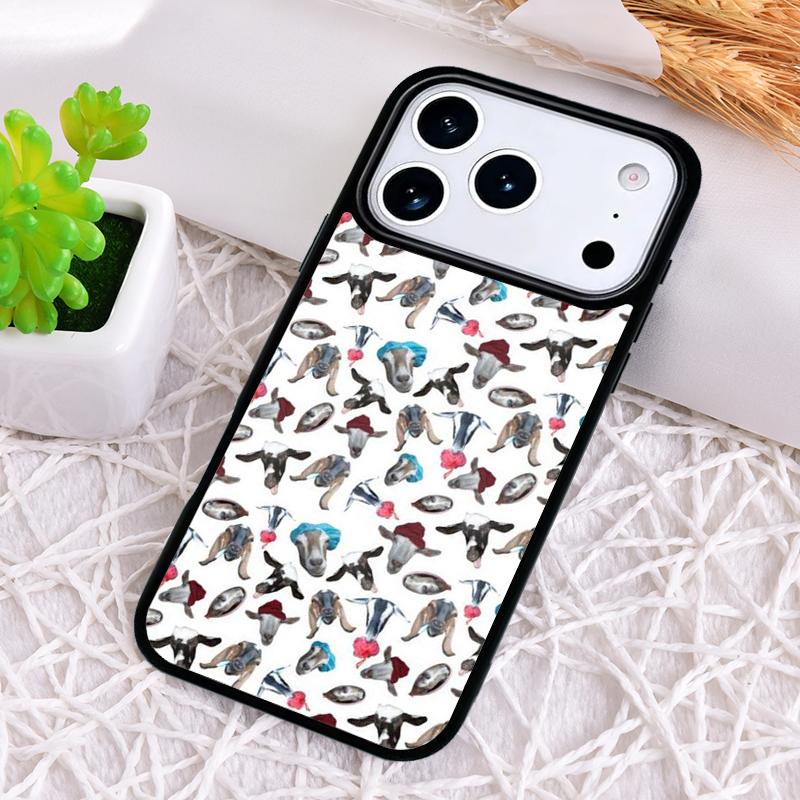Goats Phone Case for iPhone 17 Air 16 15 11 12 14 13 Pro Max Shockproof Cover