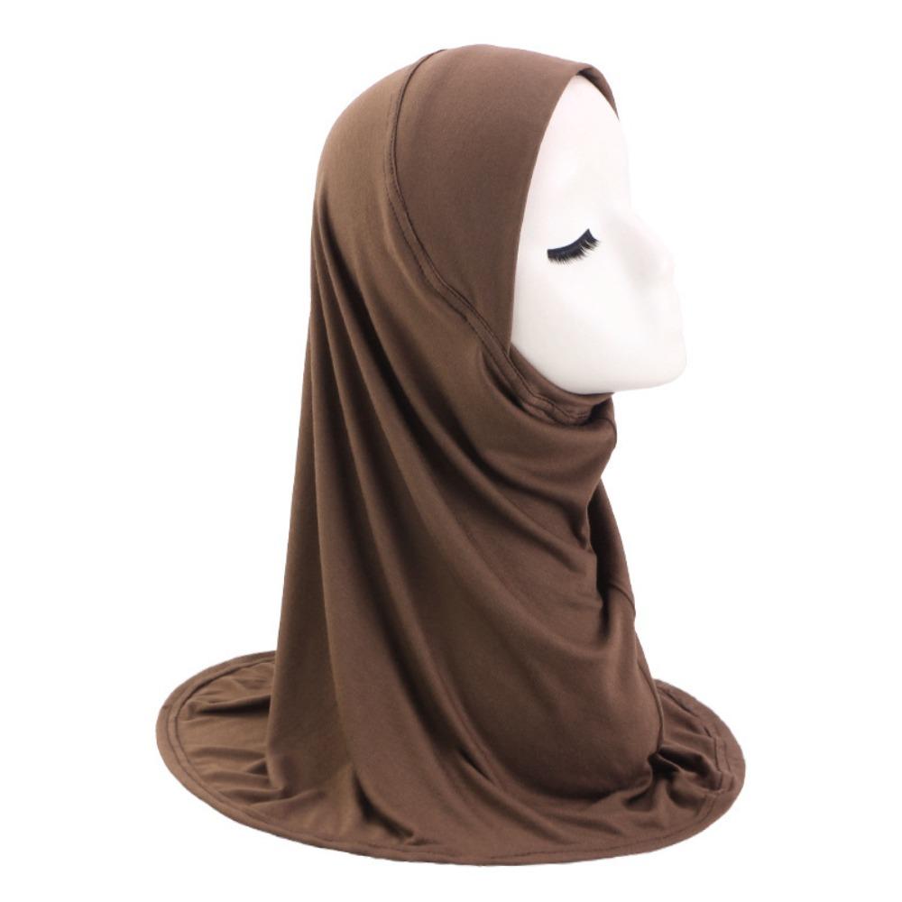 Modal Cotton Islamic Headscarf Rayon Cotton Turban Headband Turbans Muslim Hijab  For Women