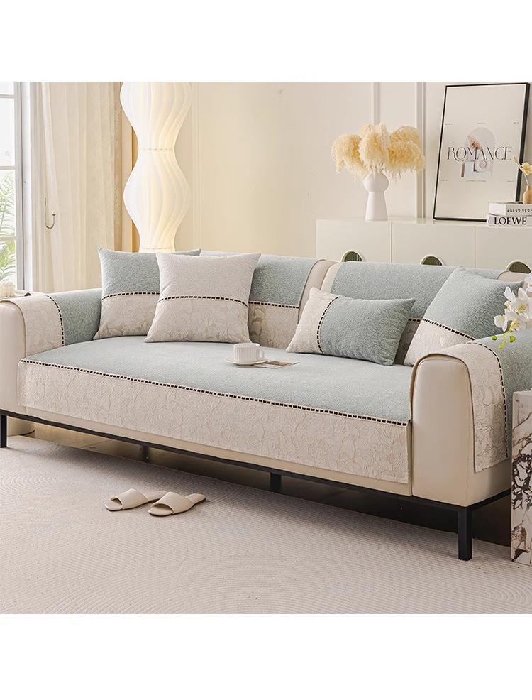 2025 Универсальная Роскошная Подушка для Дивана: Нескользящая, легкая и стильная кожаная накладка на сиденье