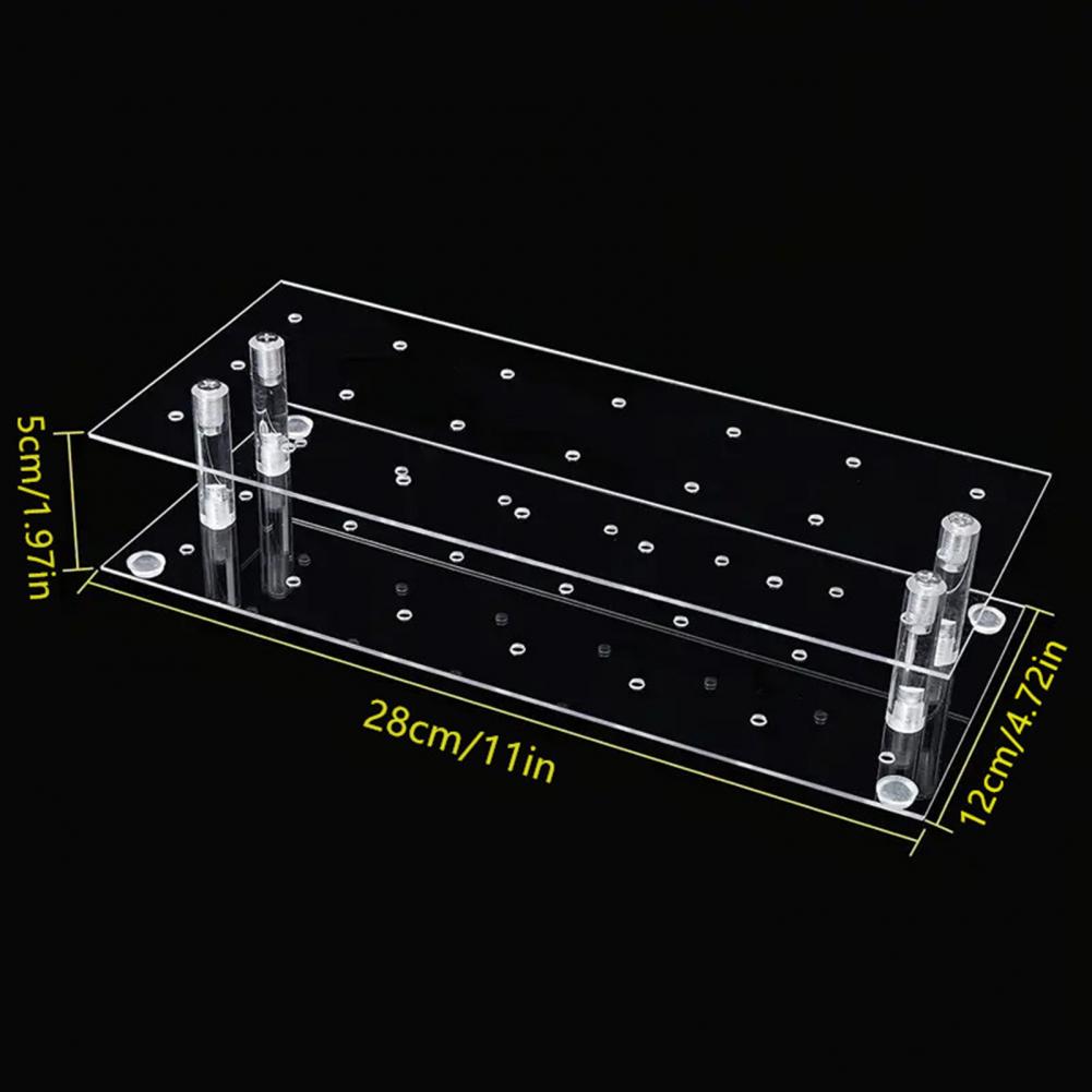 Acrylic Lollipop Holder Lollipop Display Stand Acrylic Cake Pop Stand Holder Set Lollipop Display Rack with 21 Holes for Home