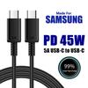 5A PD 45W Dual USB C сверхбыстрый кабель для зарядки для Samsung S22 S23 S24 Plus Note 20 Ultra A53 A54 A55 кабель для быстрой зарядки и передачи данных 2 м