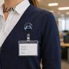 ID Card Holder Radiology Badge Reel, Retractable Skeleton with Clip, Chest Medical Student Skull Bones Patterns Name for Nurse Doctor Cards Clip