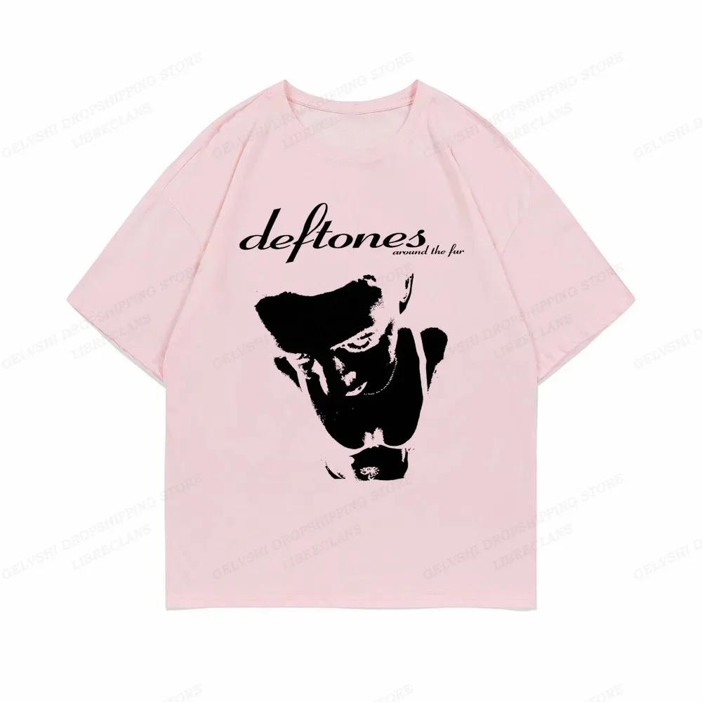 Женская футболка Deftones Милый Модный Принт Топы Футболка Черная Футболка Женская Летняя Футболка 90-е Девочки Графическая Футболка Женские Милые Топы Футболка Унисекс Футболка