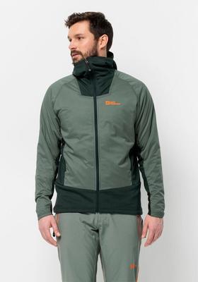 Куртка Jack Wolfskin Alpspitze Ins Hybrid M hedge green