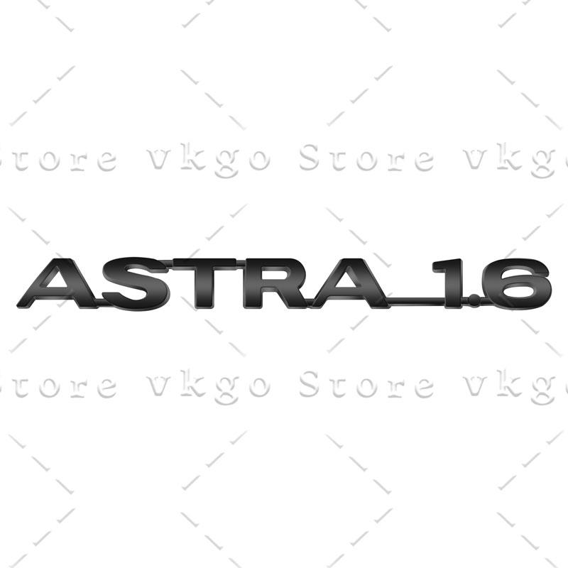 3D Chrome Metal 1.8-16V Letters Rear Trunk Fender Emblem Sticker For Vauxhall Astra 1.6 Opel Zafira Optima Corsa Accessories