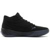 New PUMA Court Anti Slip Wear Resistant Mid Top Basketball Shoes Unisex Black 311137-04