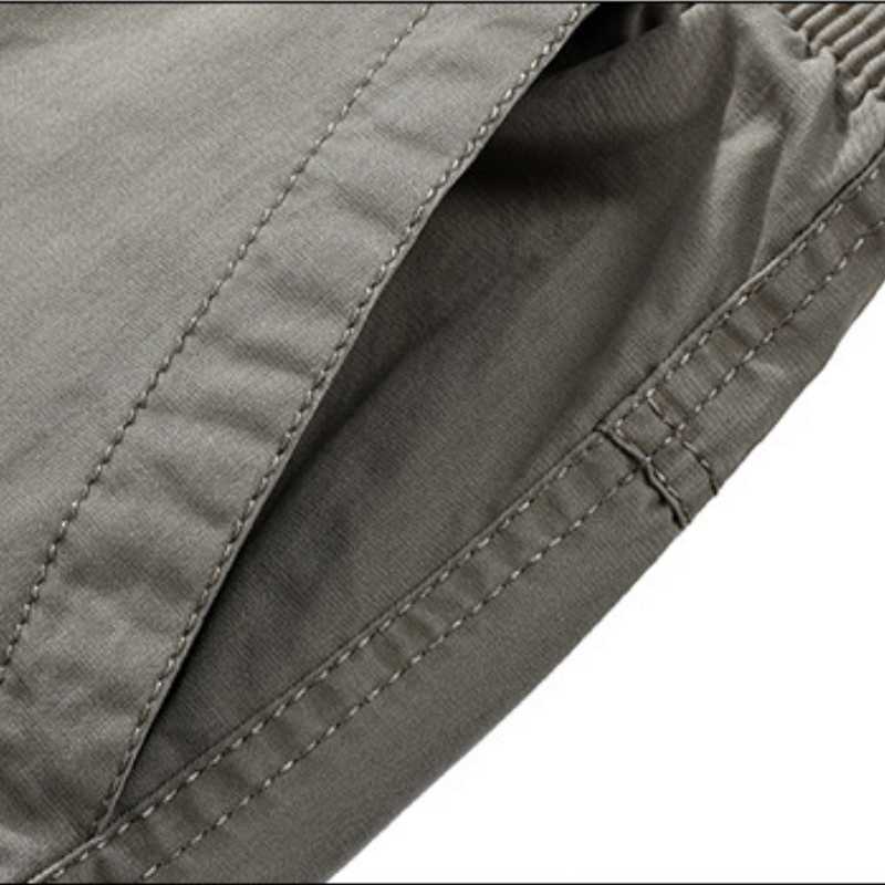 2024 Весна Лето Мужская мода Прямые брюки Мужской тренд Однотонные брюки-карго с несколькими карманами Мужские повседневные свободные брюки больших размеров