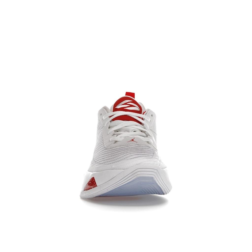 Мужские кроссовки Air Jordan Luka 1 Белый Красный Огонь DQ7689-116