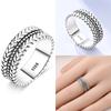 925 Sterling Silver Heart Shaped Infinite Minimalist Rings Hollow Celtic Knot Rings for Women Elegant Engagement Wedding Jewelry